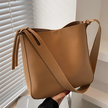 Дамски чанти от изкуствена кожа, чанти-кофи, висококачествени дамски чанти през рамо за жени, модни дамски чанти-месинджър