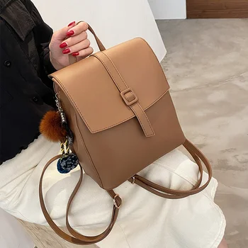 Жена раница 2024, нова чанта през рамо, Модерна многофункционална дамска чанта за пътуване, женски раница, чанта-раница