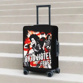 Калъф за куфара Tokio Hotel Поп Рок Музика Пътуване Полет Практическа защита на куфара