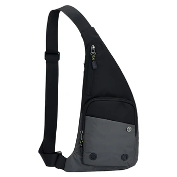 Мъжки нагрудная чанта, лека найлонова чанта през рамо водоустойчива чанта през рамо, малка нагрудная чанта, джоб, чанта, спортни чанти за туризъм